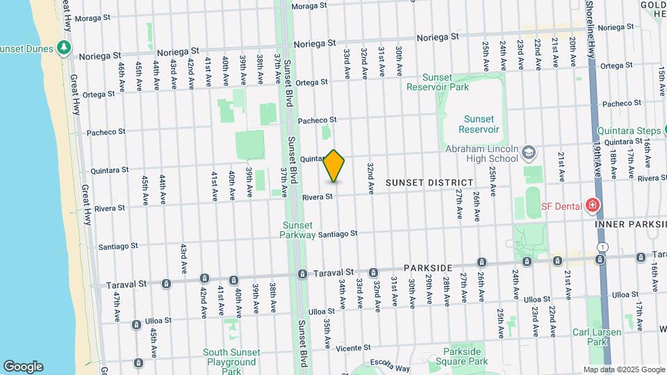 2175 34th Ave Map and Location Details