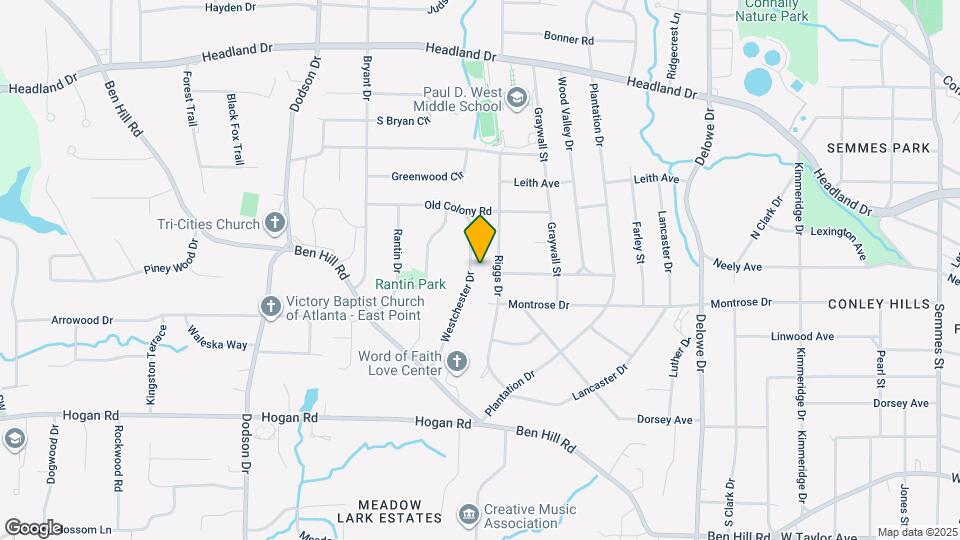 2656 Westchester Dr Map and Location Details