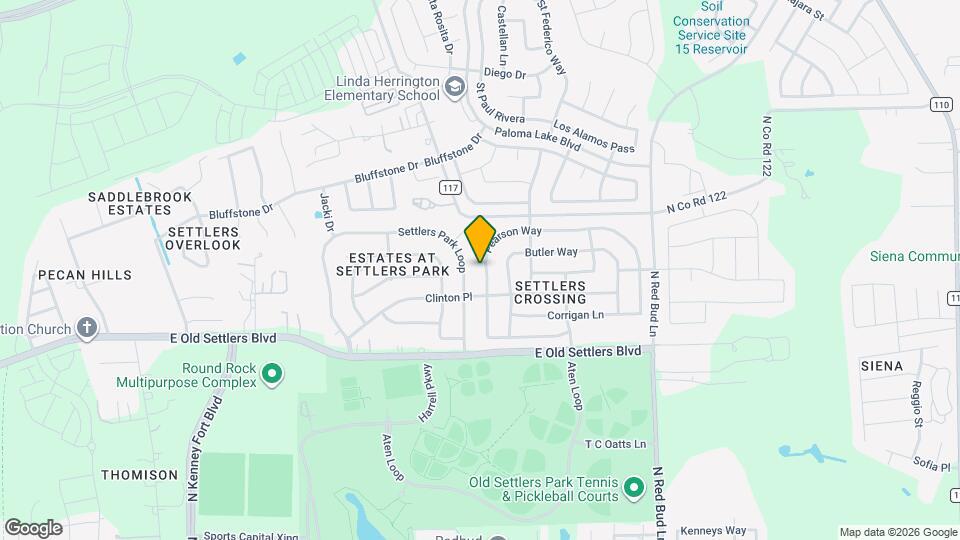 2320 Pearson Way Map and Location Details