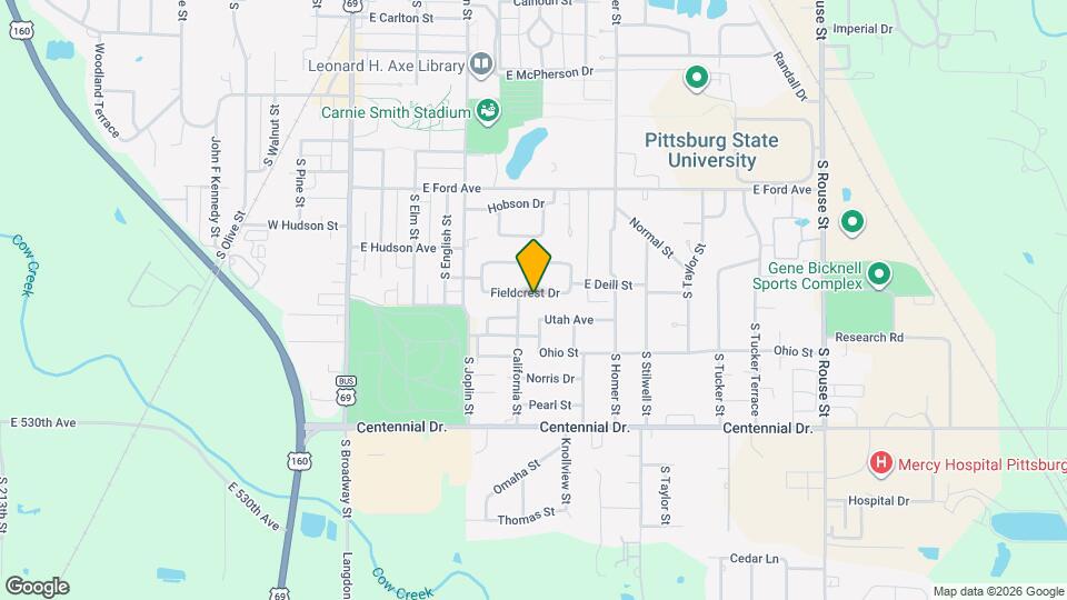 426 Fieldcrest Dr Map and Location Details