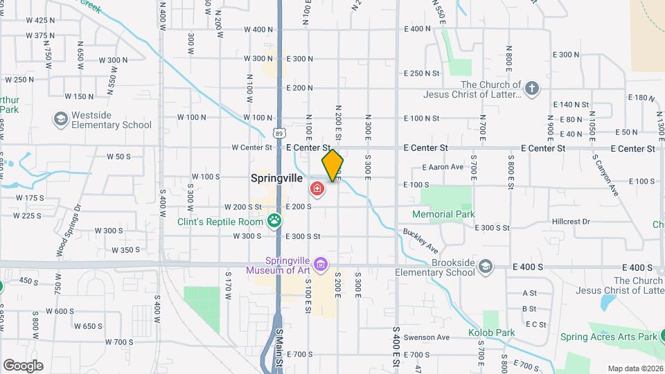 132 S 200 E Map and Location Details