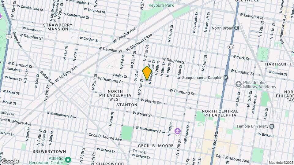 2115 N Lambert St Map and Location Details