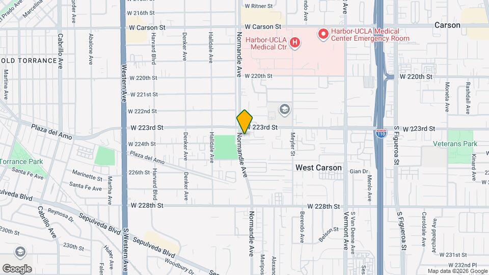 22316 Spanish Oak Ct Map and Location Details
