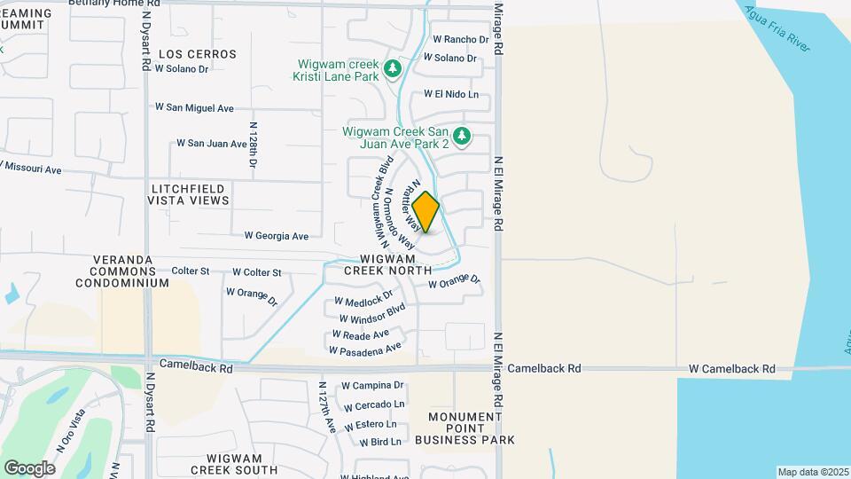 5354 N Rattler Ct Map and Location Details