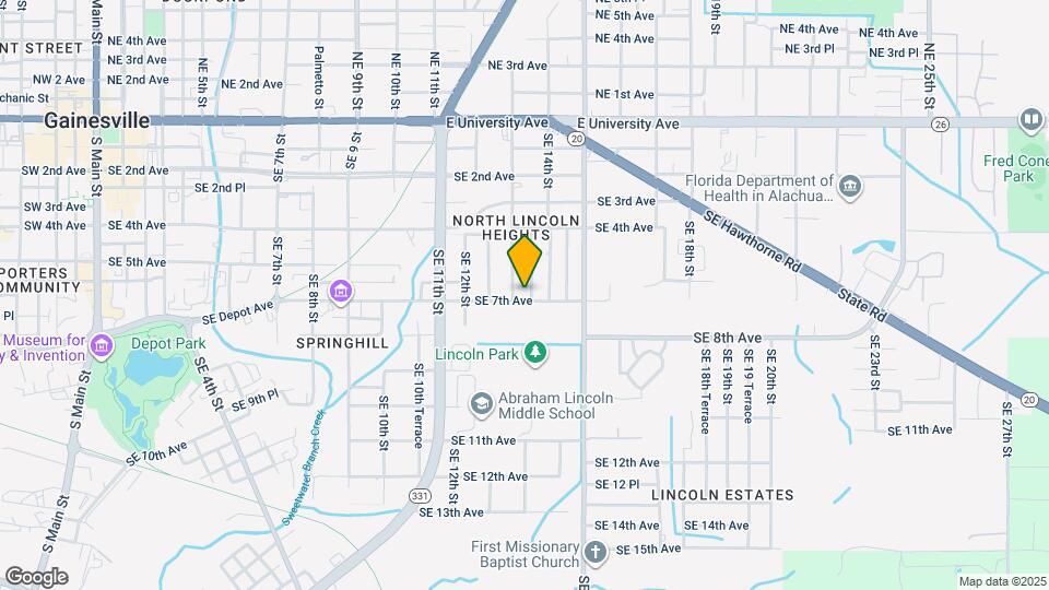 1312 SE 7th Ave Map and Location Details