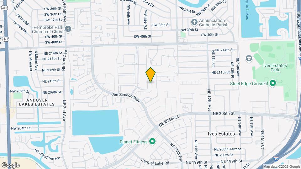 20944 NE 8th Ave Map and Location Details