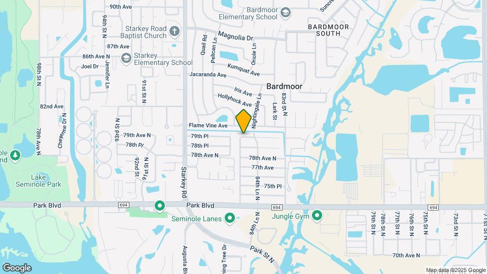 8591 79th Ave N Mapa y Detalles de la Ubicación