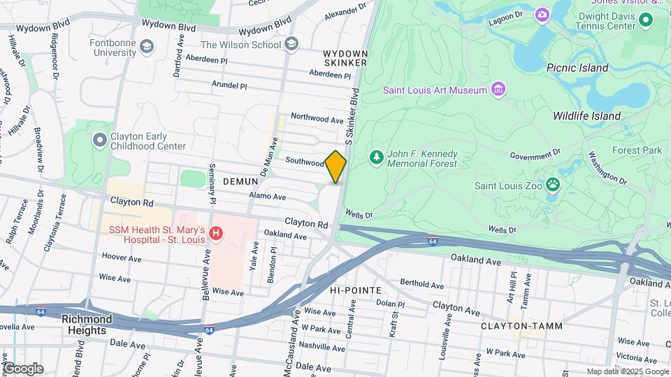 901 S Skinker Blvd Map and Location Details