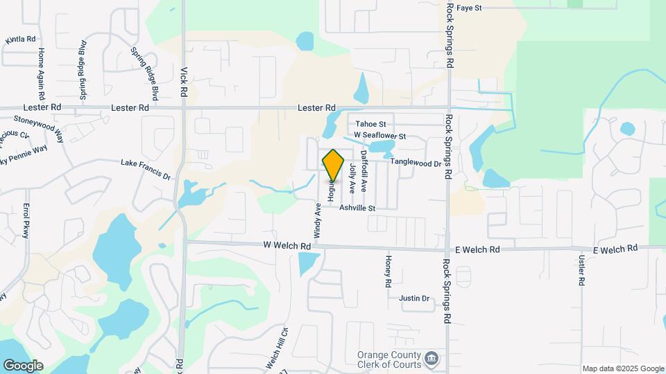 1727 Hogue Ave Map and Location Details