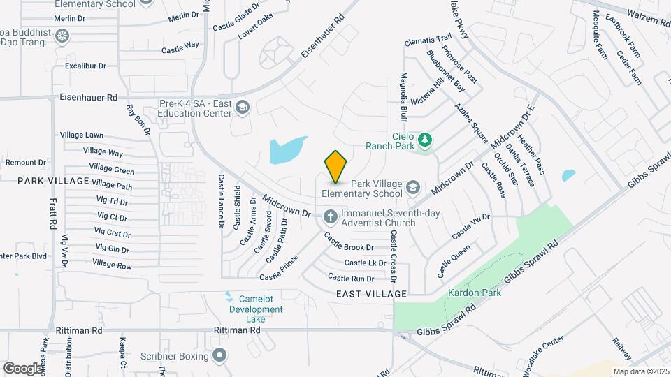 5806 Larkspur Dr Map and Location Details