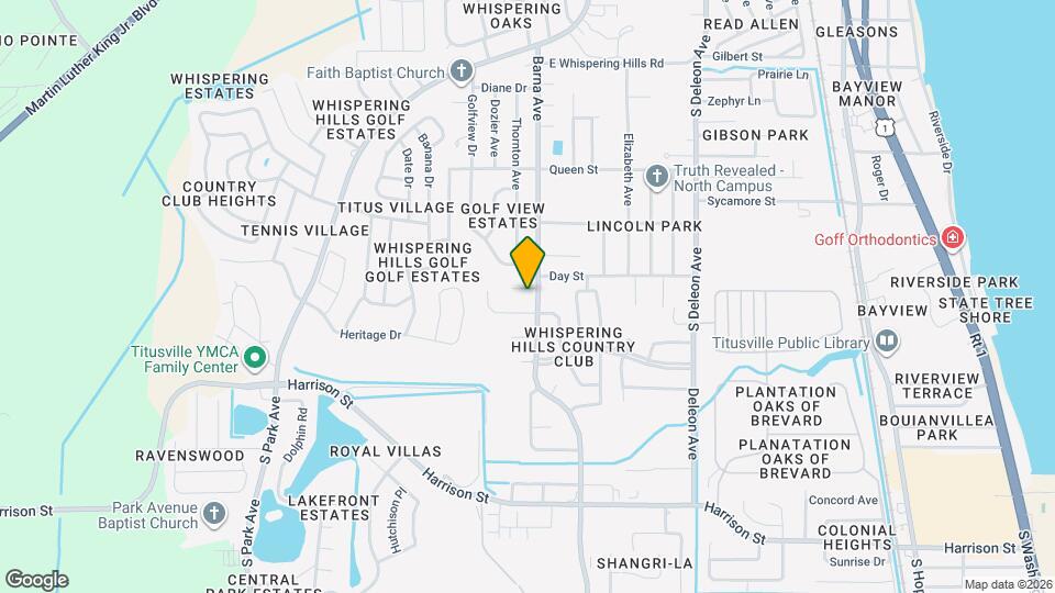 1625 Leach Cir Map and Location Details