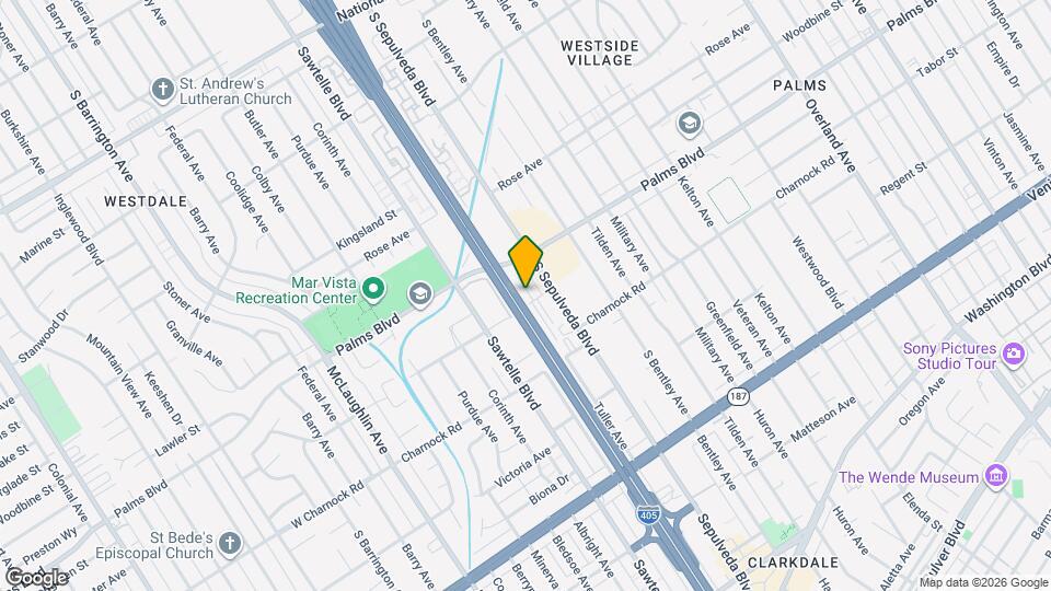 3533 Tuller Ave Map and Location Details