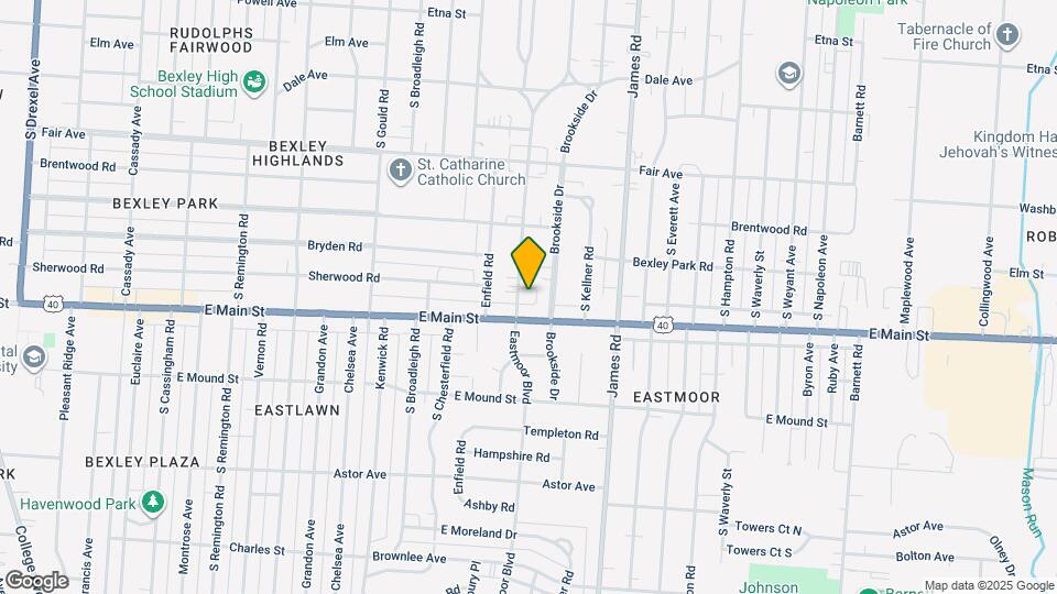 662 Eastmoor Blvd Map and Location Details
