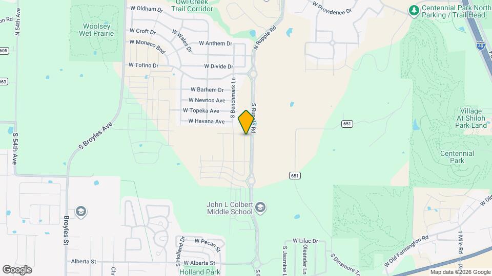 510 Wagon Wheel Ave Map and Location Details