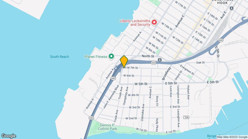 202 John F. Kennedy Blvd Map and Location Details