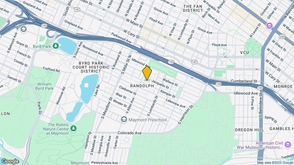 1712 Kemper St Map and Location Details
