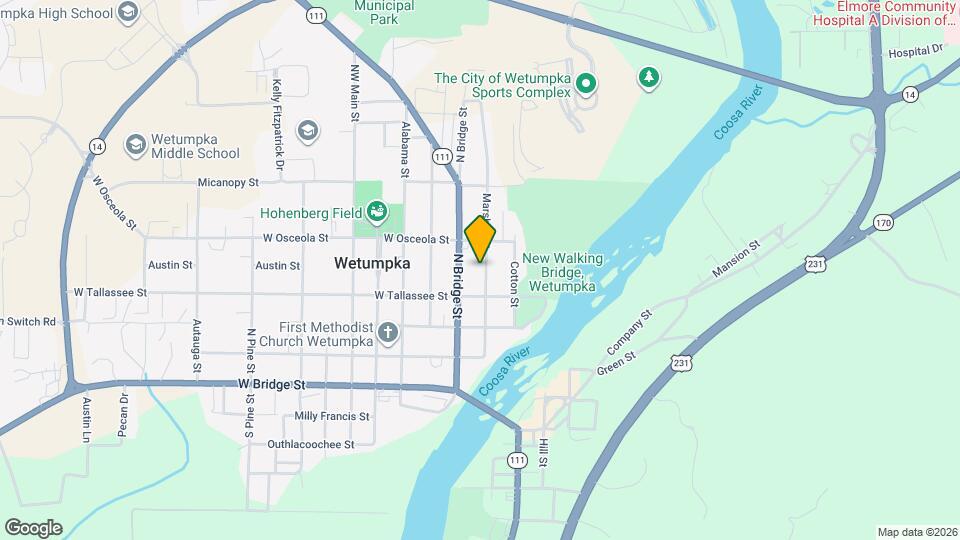 409 Marshall St Map and Location Details