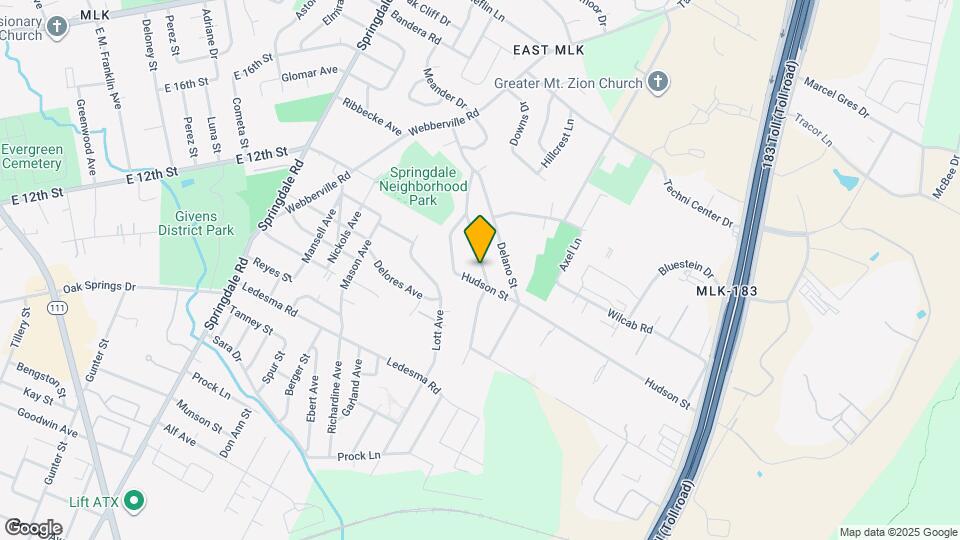 1204 Eleanor St Map and Location Details