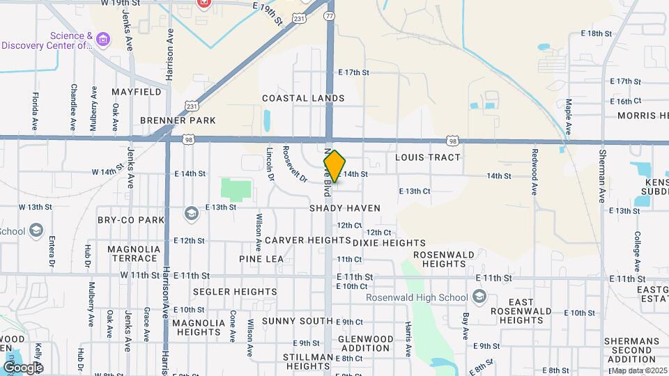 1342 MLK Blvd Mapa y Detalles de la Ubicación