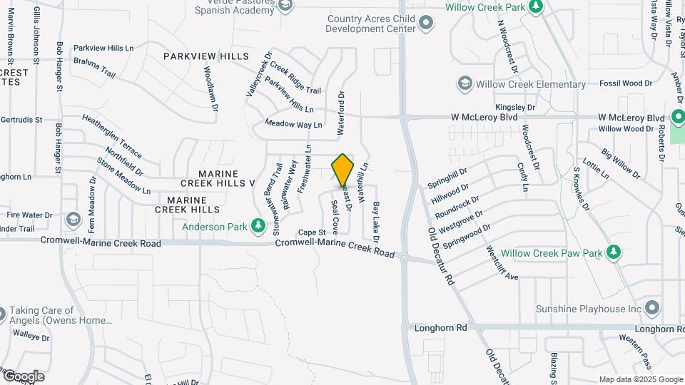 6421 Downeast Dr Map and Location Details