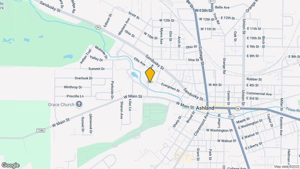 215 Lindale Ave Map and Location Details