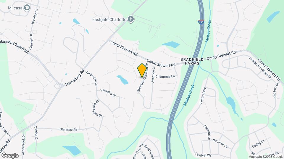 12111 Stewarts Crossing Dr Map and Location Details