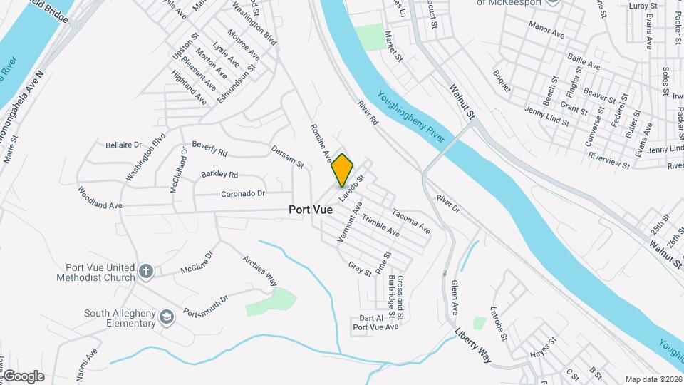 306 Laredo St Map and Location Details