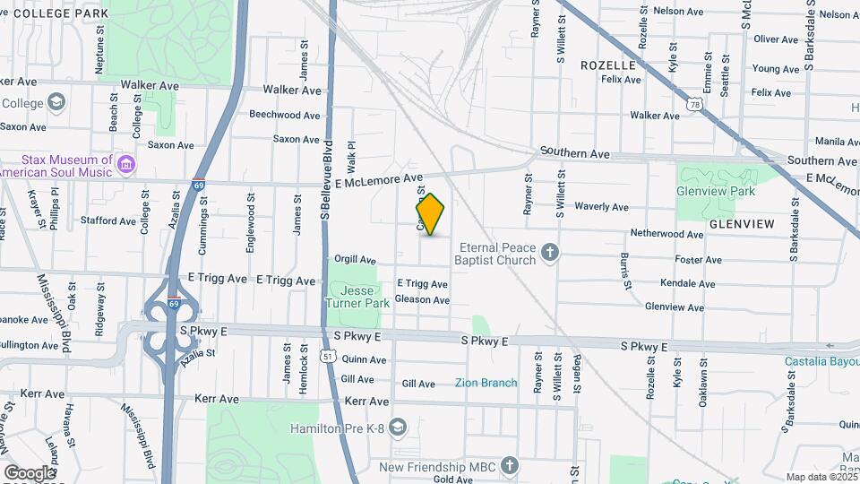 1363 Dow Pl Map and Location Details