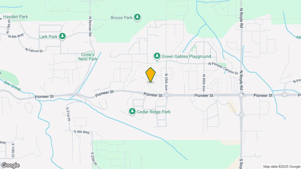 221 N 33rd Ct Map and Location Details