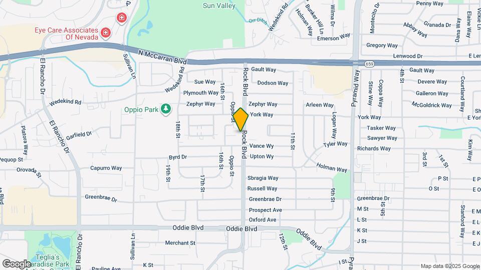 2173 Rock Blvd Map and Location Details