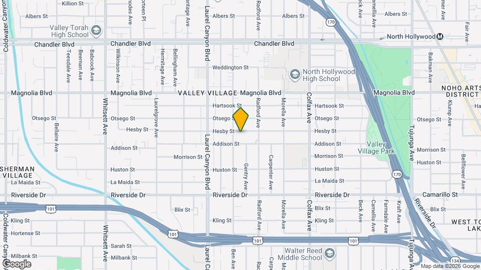 11944 Hesby St Mapa y Detalles de la Ubicación