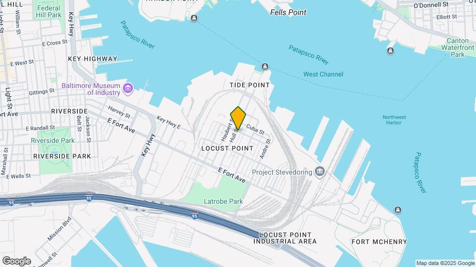 1301 Hull St Map and Location Details