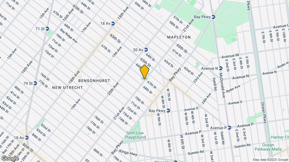 6724 21st Ave Map and Location Details
