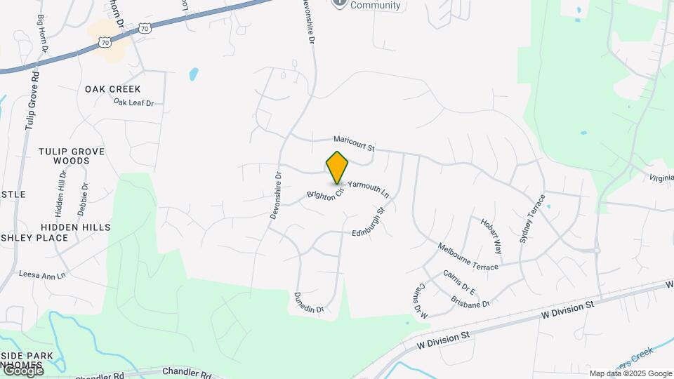 1432 Brighton Cir Map and Location Details