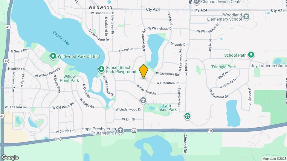 33240 N Greentree Rd Map and Location Details