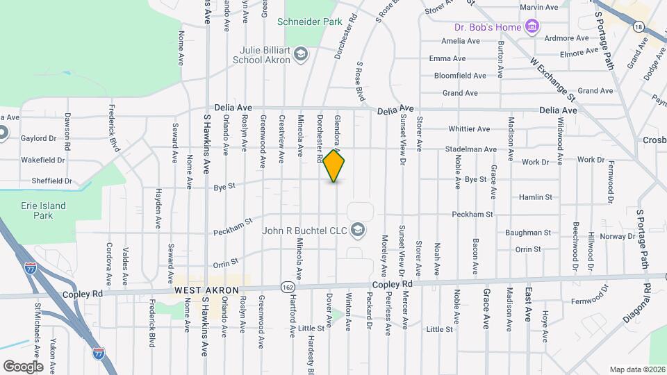 628 Glendora Ave Mapa y Detalles de la Ubicación