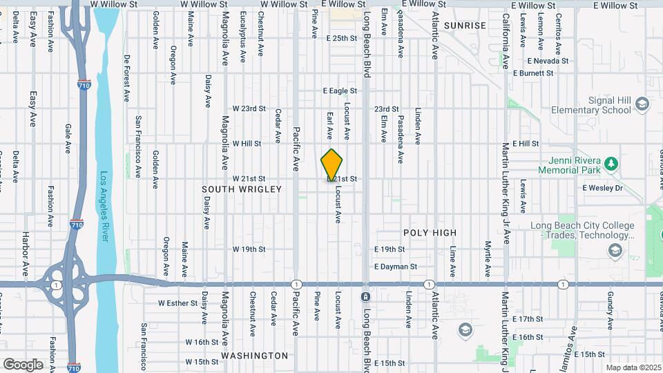 2065 Locust Ave Map and Location Details