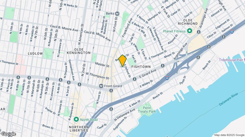 1309 Marlborough St Map and Location Details