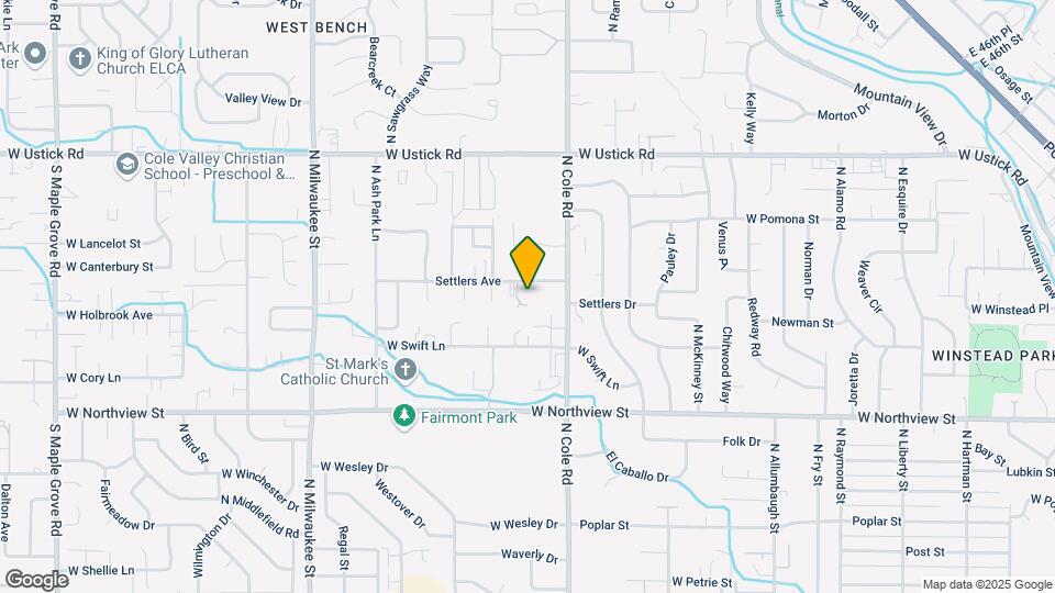 2758 N Retirement Ln Map and Location Details