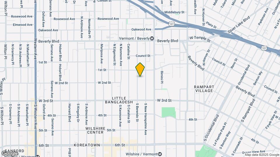 138 S Berendo Corp. Map and Location Details