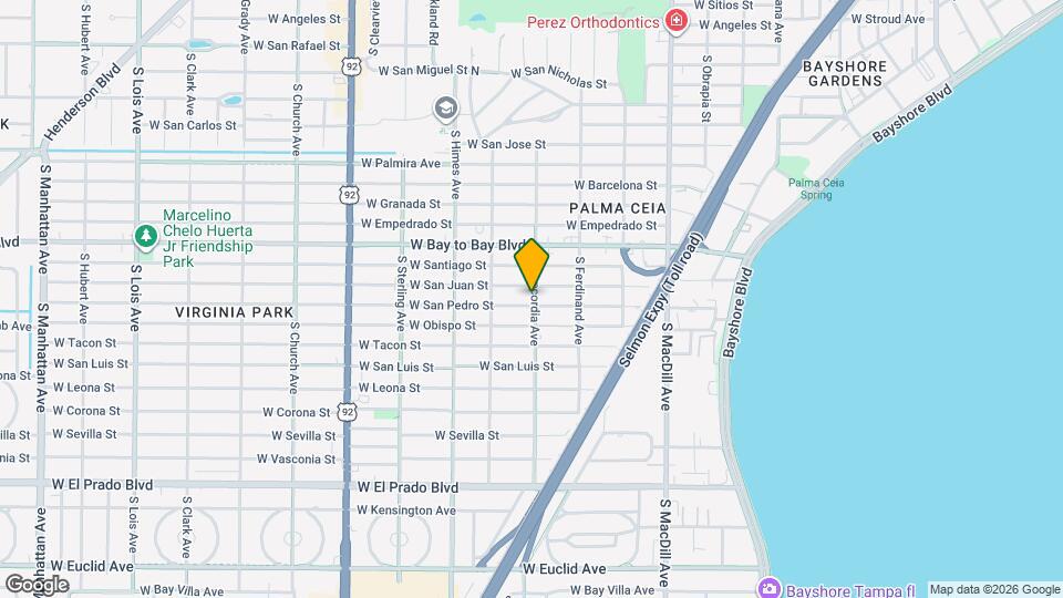 3401 W San Pedro St Map and Location Details