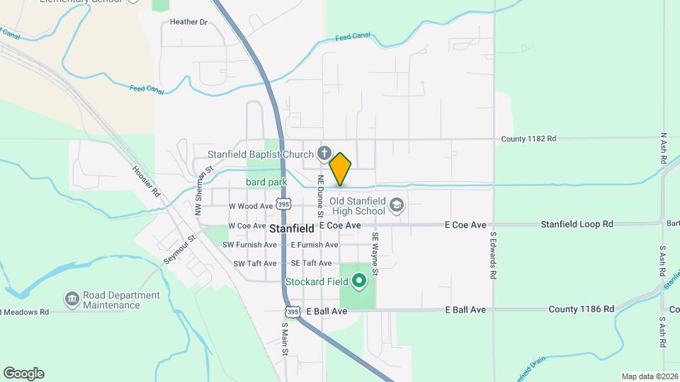 610 N Earl St Mapa y Detalles de la Ubicación