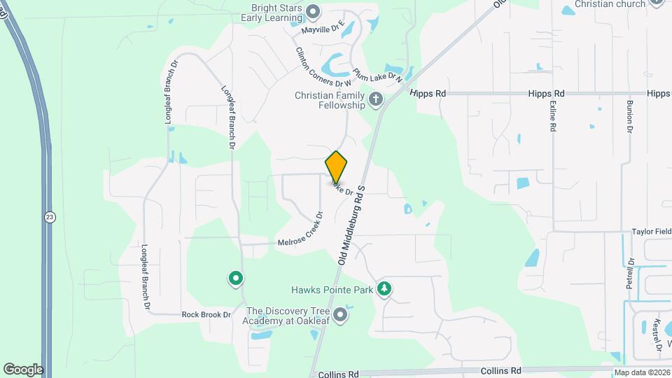 9634 Hazel Lake Dr Map and Location Details