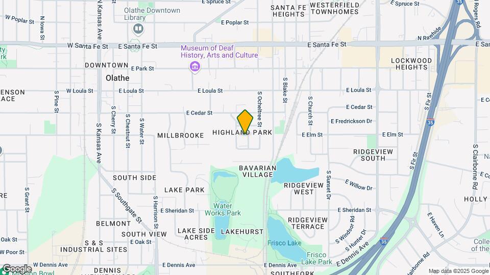 4409 S Parkway Dr Map and Location Details
