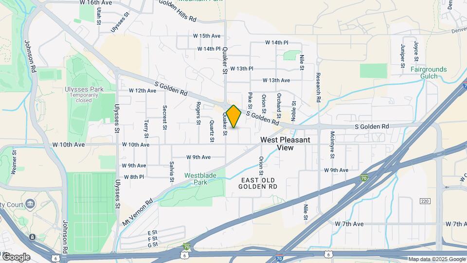 16359 W 10th Ave, Unit S6 Map and Location Details