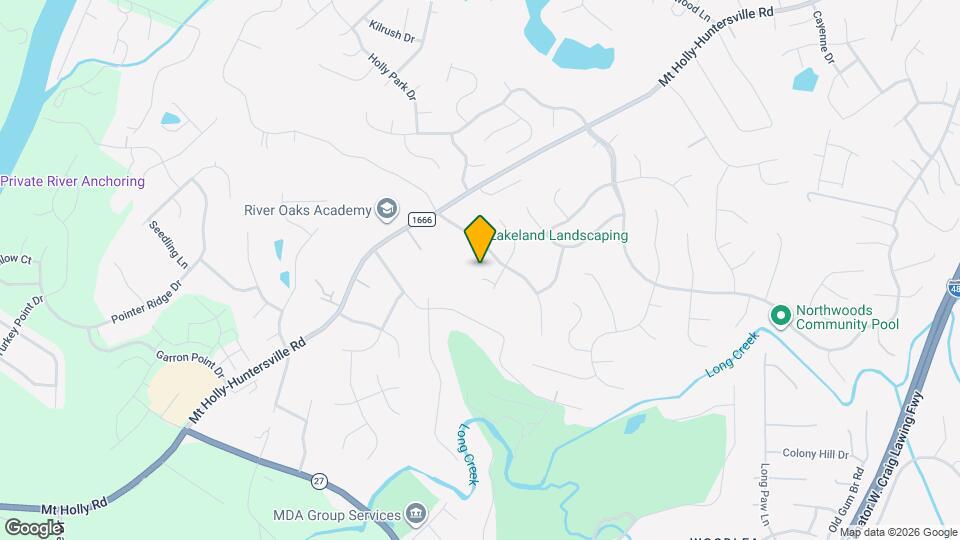 1305 Rock Knoll Dr Map and Location Details