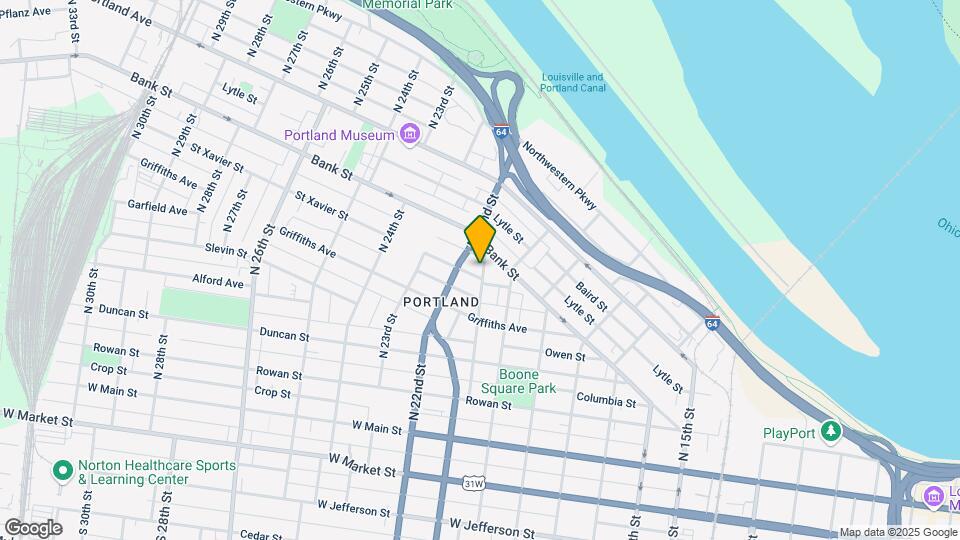 2101 Saint Xavier St, Unit 1F Map and Location Details