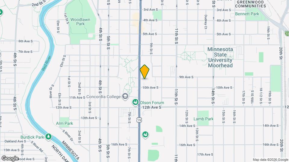 910 8th St S, Unit 10 Map and Location Details
