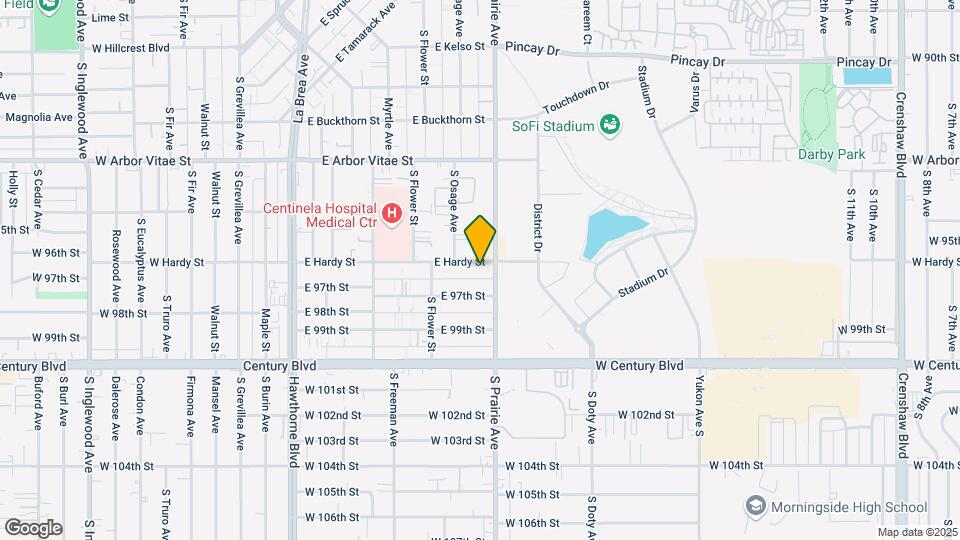 720 E Hardy St Map and Location Details