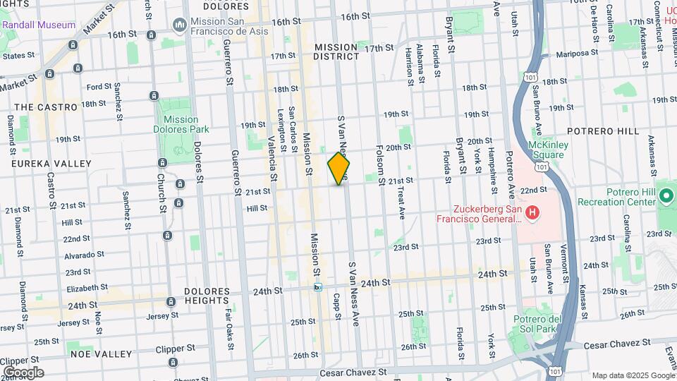 3101 21st Apartments Map and Location Details